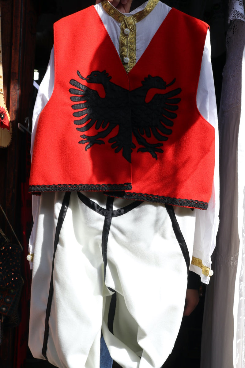 Men's folk suit, central and northern Albania